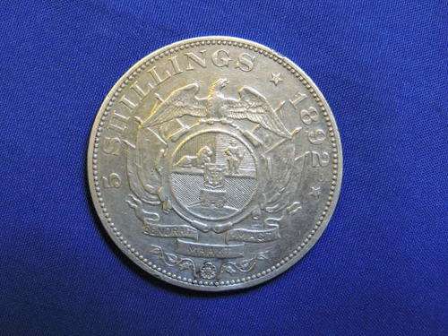 1892 ZAR Kruger 5 Shilling Coin